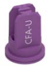 Boquilla Plastica Abanico Antideriva CFAU 110-025 Violeta (CVI)