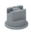 Boquilla Abanico Plastica 110-024 Gris