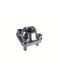 Flange Recto Bomba Hidraulica 3/4" M10.