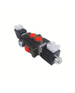 Valvula Oleohidraulica 12V (Solenoide) 1 Seccion 50 L 4/3 Centro Tandem