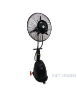 Ventilador con Agua Nebulizador Pedestal 26" Delft Sistema de enfriamiento de fácil instalación, utilizado preferiblemente en restaurantes, terrazas, jardines, piscinas, bodegas, eventos, aire libre packing, invernaderos, entre otros.