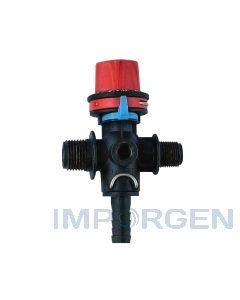 Valvula Reguladora Flojet - Shurlo 1/2" He c/Tuerca 1/2"