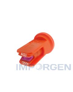Boquilla Ceramica Abanico Antideriva AFC 110-010 Naranja (AVI - CVI)