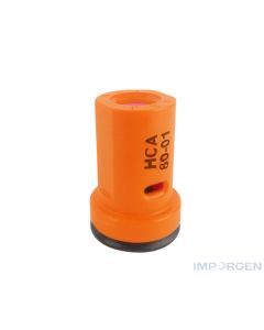 Boquilla Ceramica Cono Hueco Antideriva HCA 80-01 Naranja (TVI)