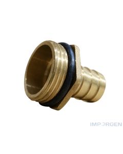 Racor Bronce Hilo 1" espiga 19 mm