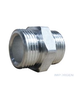 Niple Galvanizado 1" HE X 1" HE