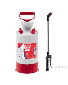 Equipo profesional de 7 Litros, utilizado para producir una fina pulverización de manera manual. Pulverizador útil para detergentes, desincrustantes ácidos orgánicos, agentes de blanqueo inorgánicos, alcoholes, desinfectantes y fluidos hidráulicos