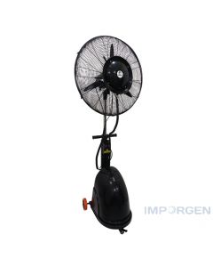 Ventilador con Agua Nebulizador Pedestal 26" Delft Sistema de enfriamiento de fácil instalación, utilizado preferiblemente en restaurantes, terrazas, jardines, piscinas, bodegas, eventos, aire libre packing, invernaderos, entre otros.