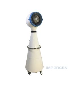 Ventilador Nebulizador STERK Ghost. El ventilador que genera una neblina de agua micronizada, funcionando como un sistema de climatización muy potente.