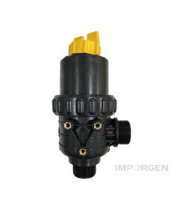 Filtro aspiración 1" 1/2 50m 160 L con válvula ALT, ideal para el uso agrícola para equipos pulverizadores suspendidos y atomizadores.