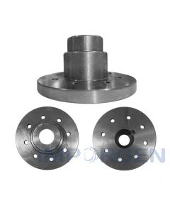 Flange (Brida) Caja D-21B Chaveta (Helice Negra)