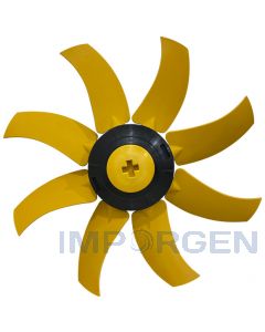 Helice Paso Variable D.900mm 8 Aspas (Amarilla)