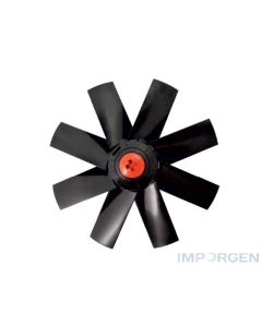 Hélice 8 aspas con diámetro de 900 mm, ideal para grupo de aire de equipo suspendido y arrastrado.