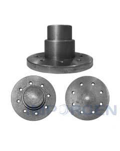 Flange (Brida) No Mecanizado Helice Negra