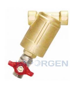 Filtro Linea Bronce 50 Bar Inox 80 Mesh Valvula Bola